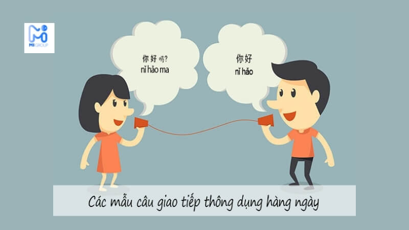 Mẫu câu đàm thoại học tiếng Trung giao tiếp
