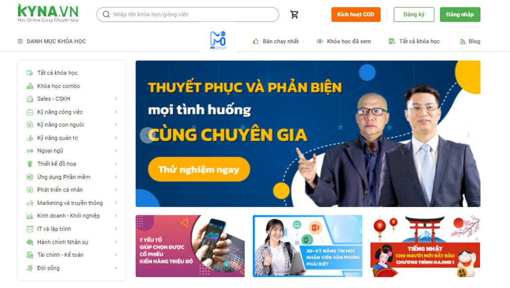 13. Trang web học tiếng Trung yêu thích - KynaLingo