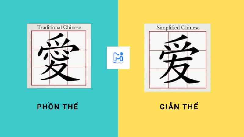 Nên học tiếng Trung phồn thể hay giản thể