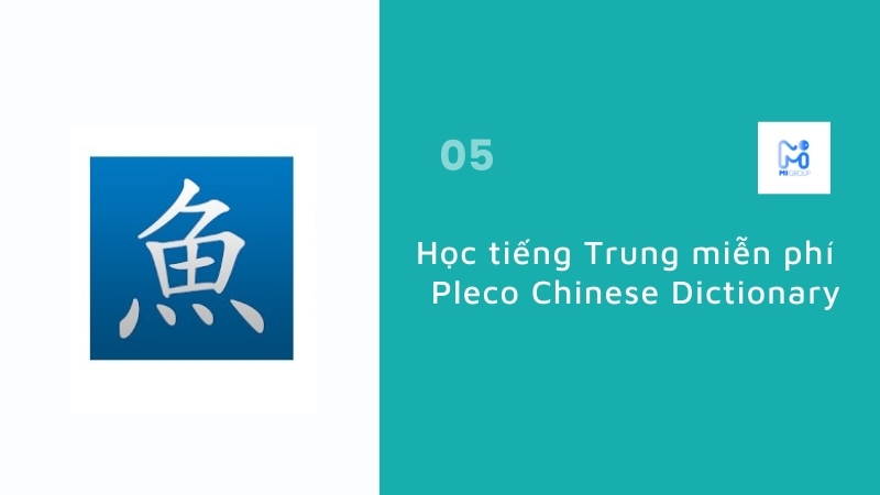 Ứng dụng học tiếng Trung miễn phí - Pleco Chinese Dictionary
